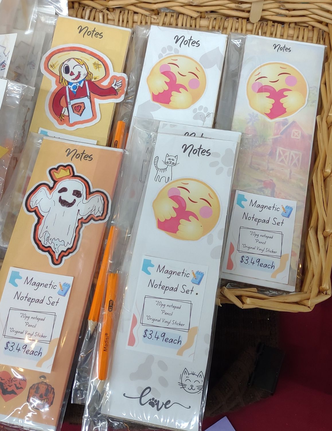 Magnetic Notepad Set