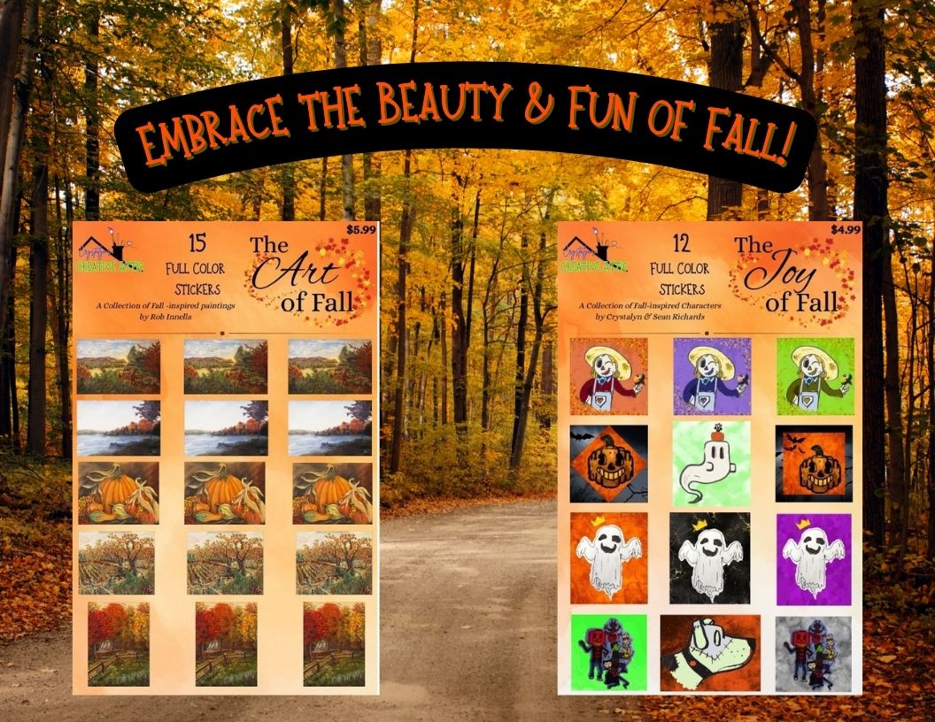 The Art and Joy of Fall Sticker Sheets