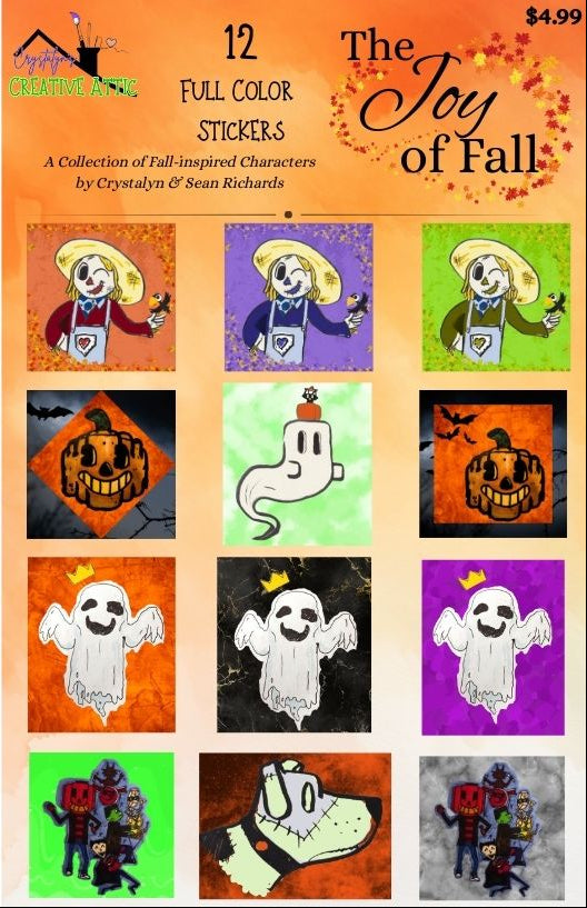 The Art and Joy of Fall Sticker Sheets