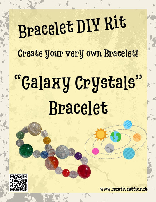 DIY Bracelets: Galaxy Crystals