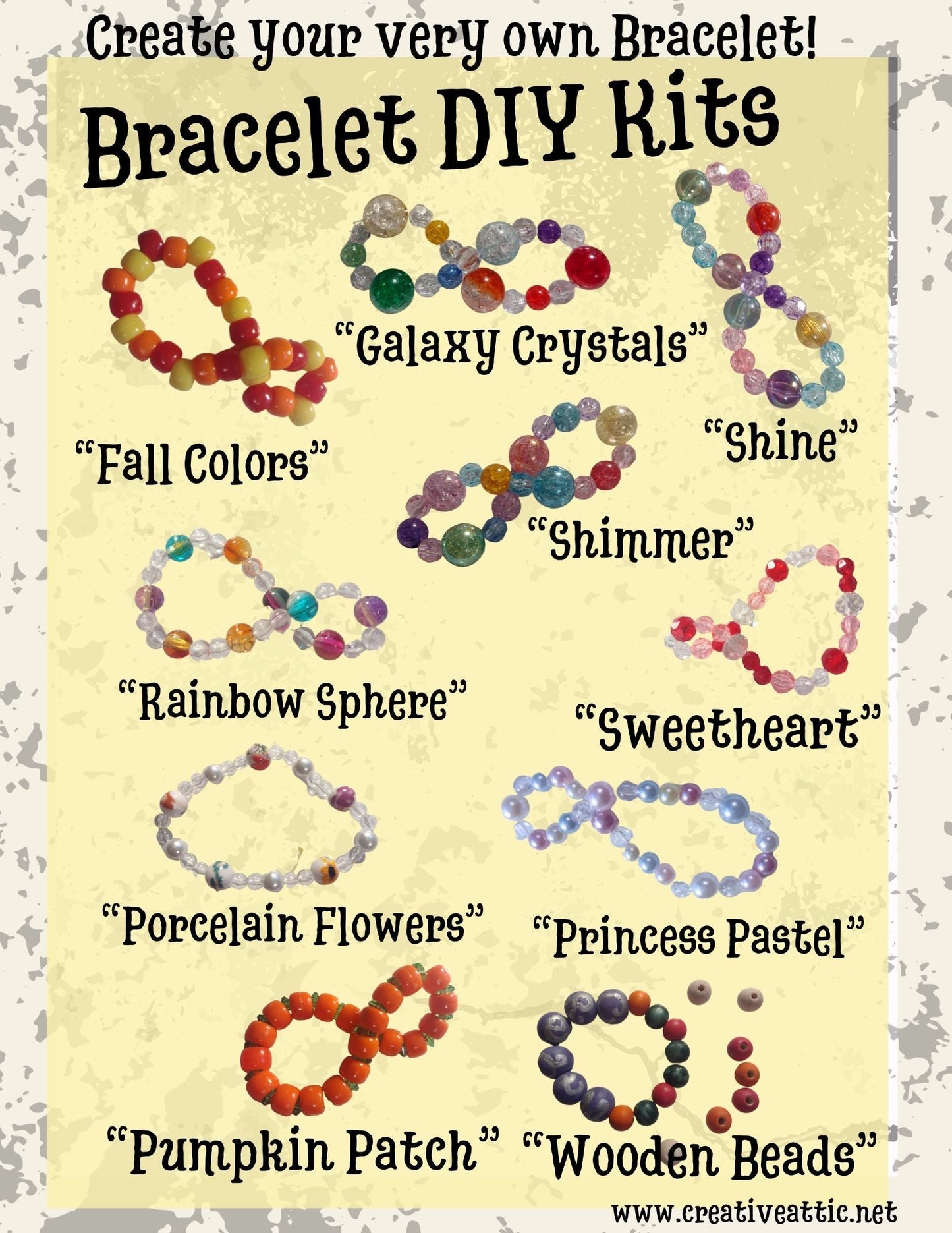 DIY Bracelets: Galaxy Crystals