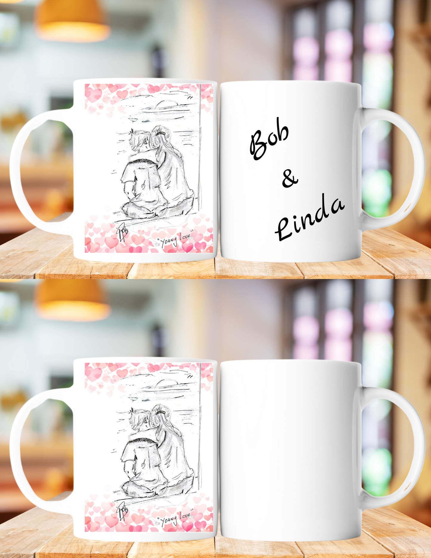 "Young Love" Mugs & Tumblers