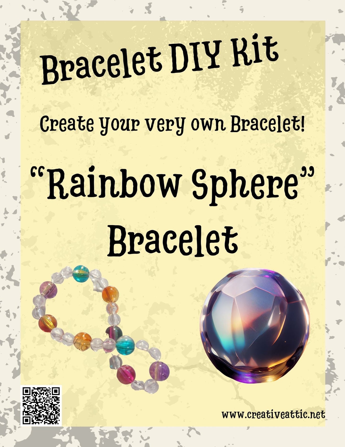 DIY Bracelets: Rainbow Sphere