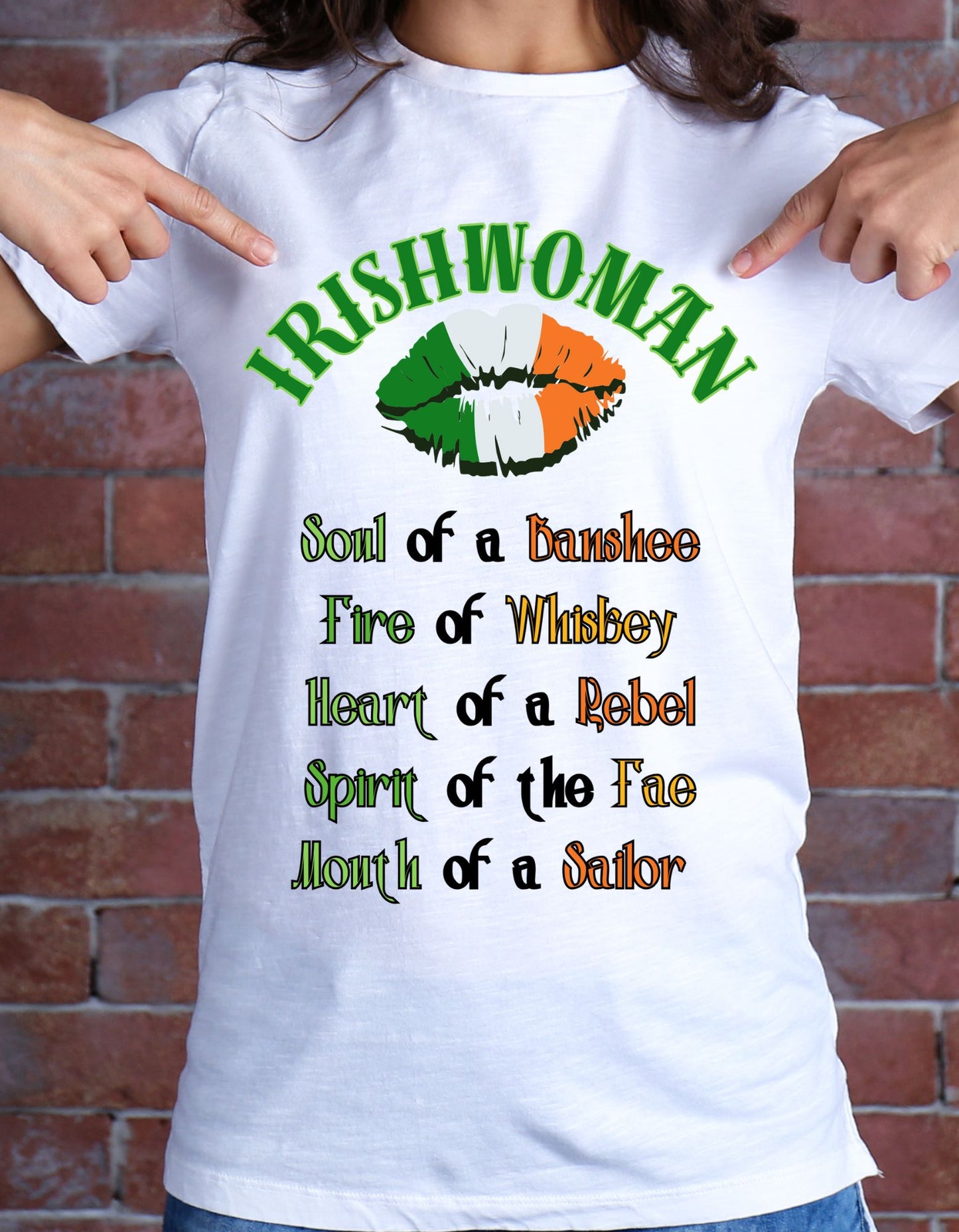 Irishwoman's Soul Adult Shirt