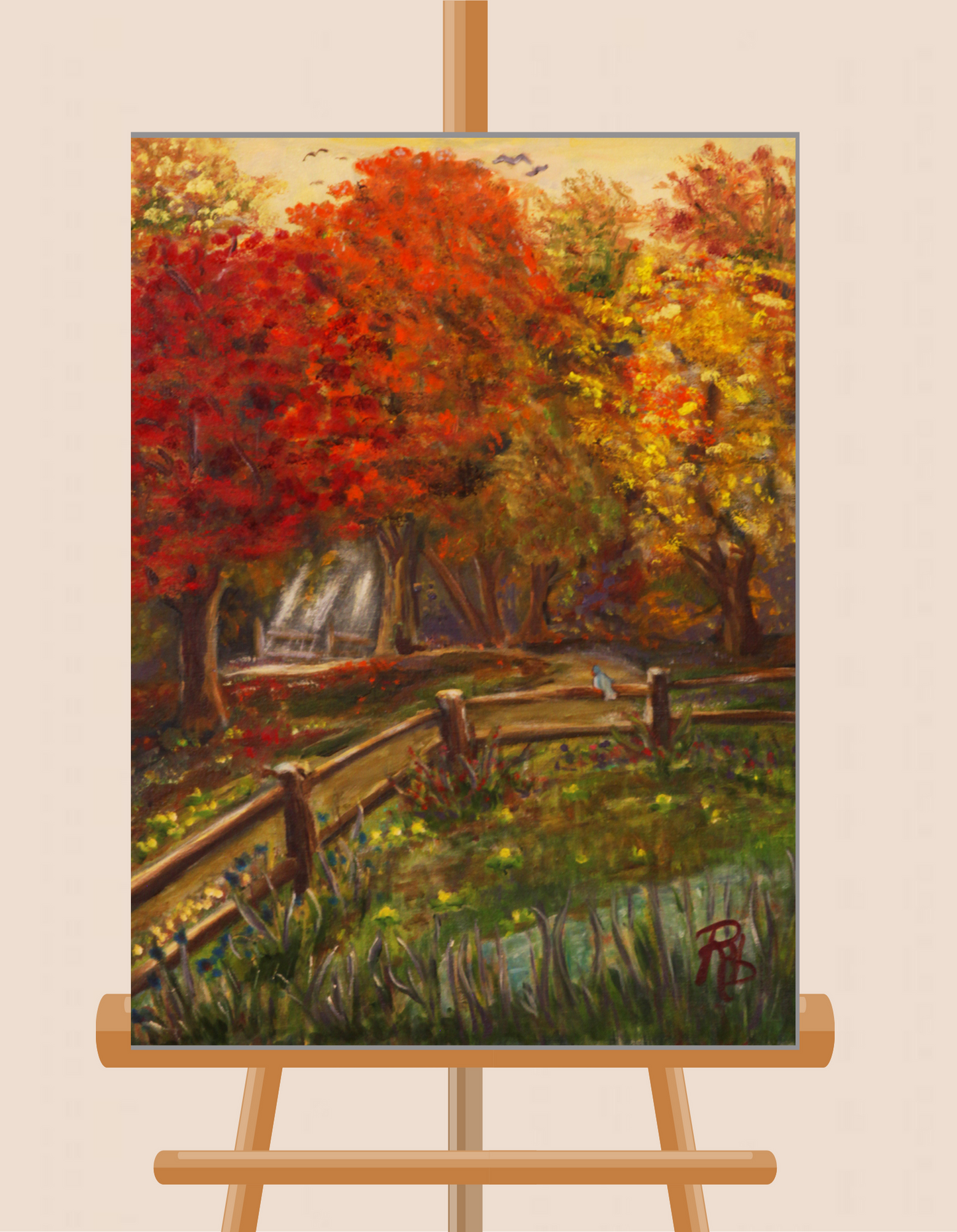 Fall/Autumn Inspired Prints: Autumn in the Park