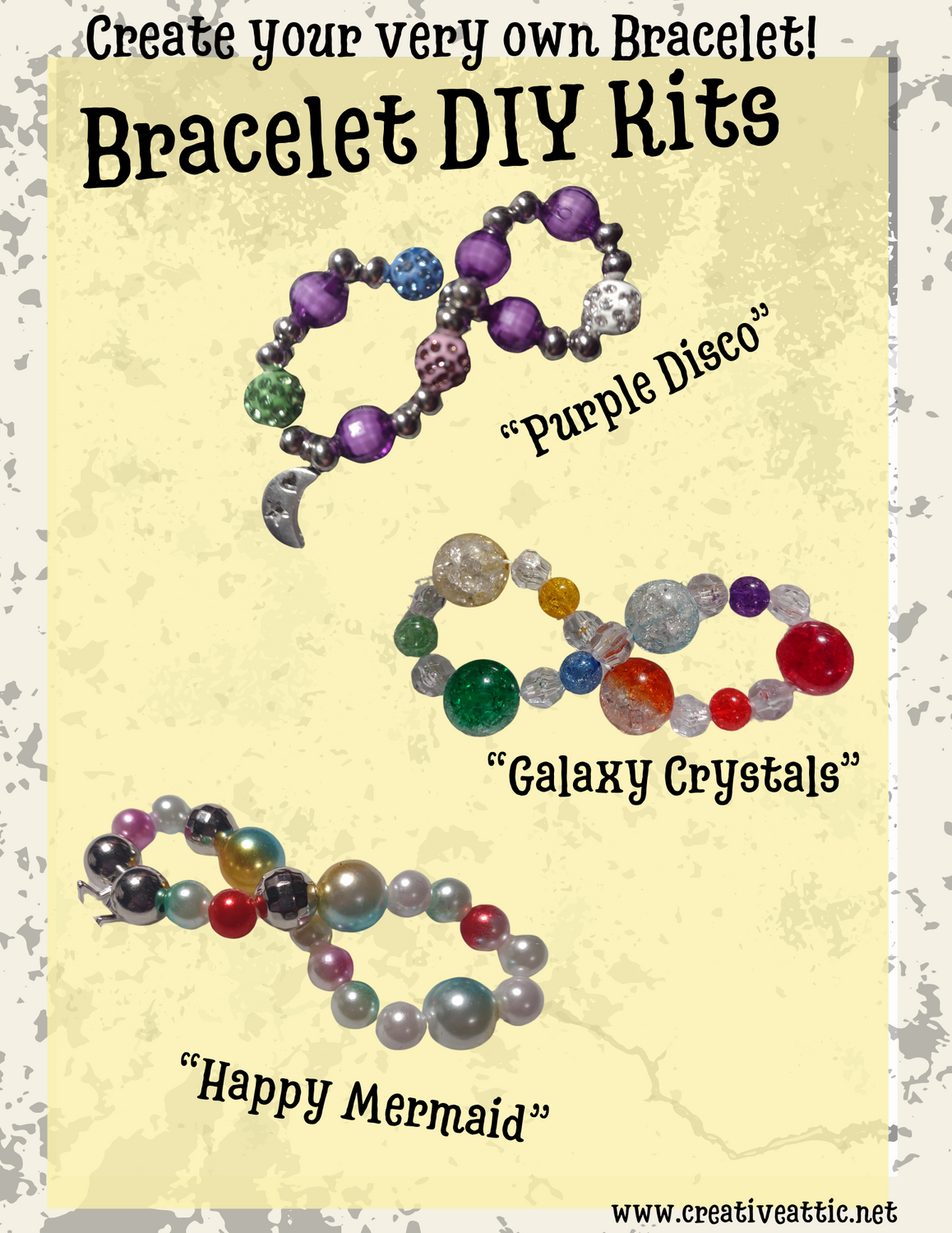 DIY Bracelets: Purple Disco