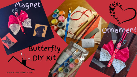 Butterfly Magnet/Ornament DIY Kit