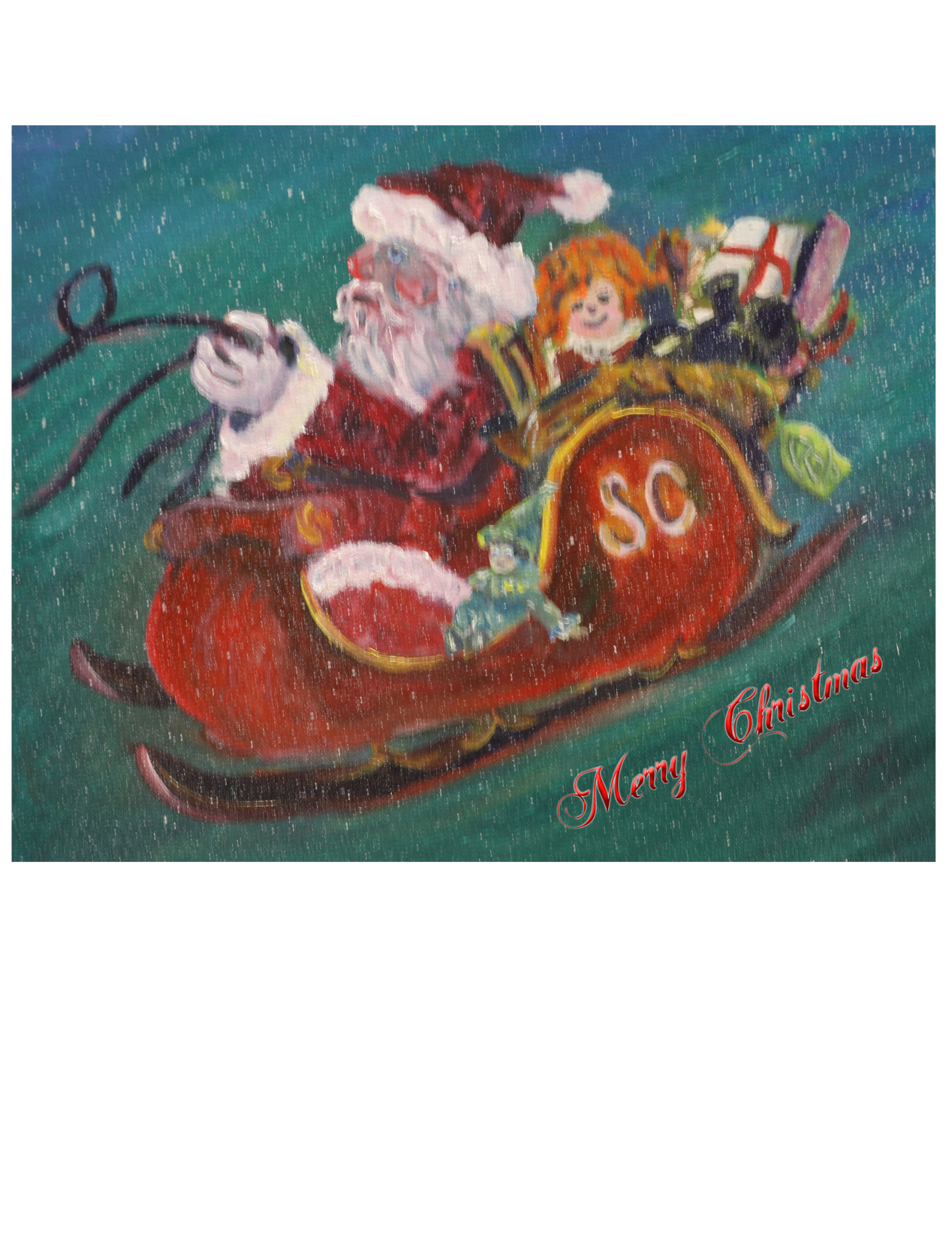 CCA Magnet: Christmas/Winter