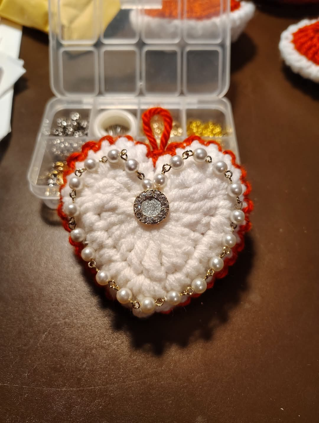 Handmade Heirloom Heart Ornament