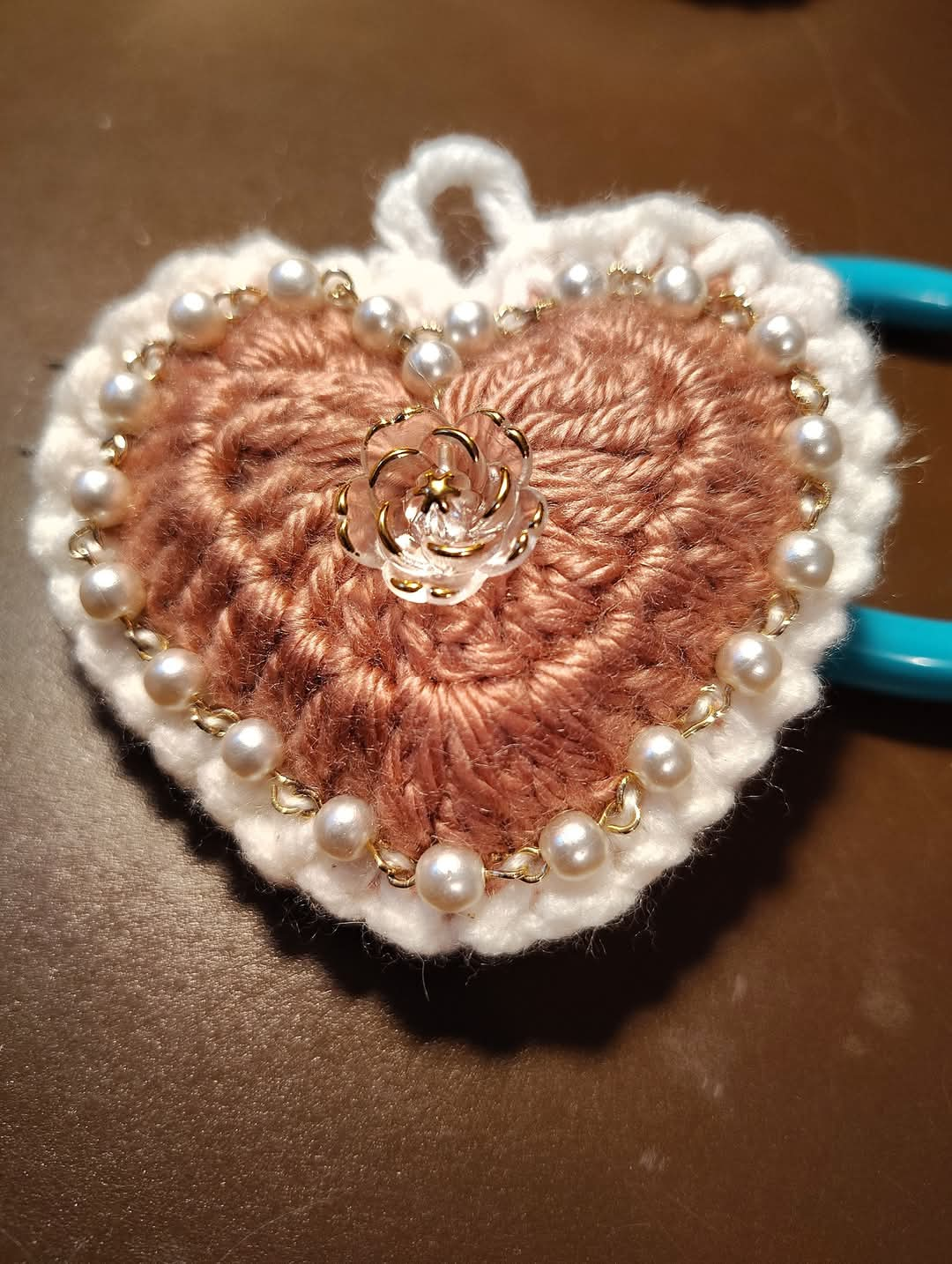 Handmade Heirloom Heart Ornament