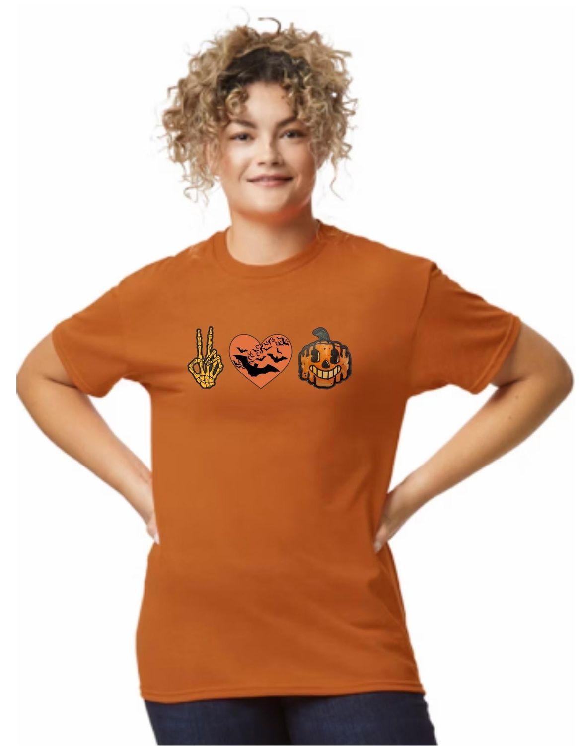 "Peace-Love-Fall" T-shirt