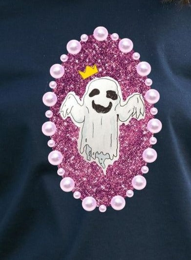 "Glitter Ghost" T-shirt