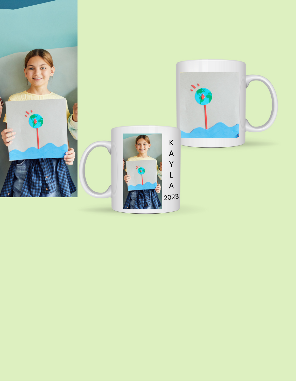 "From Life to Art" Customized Mugs