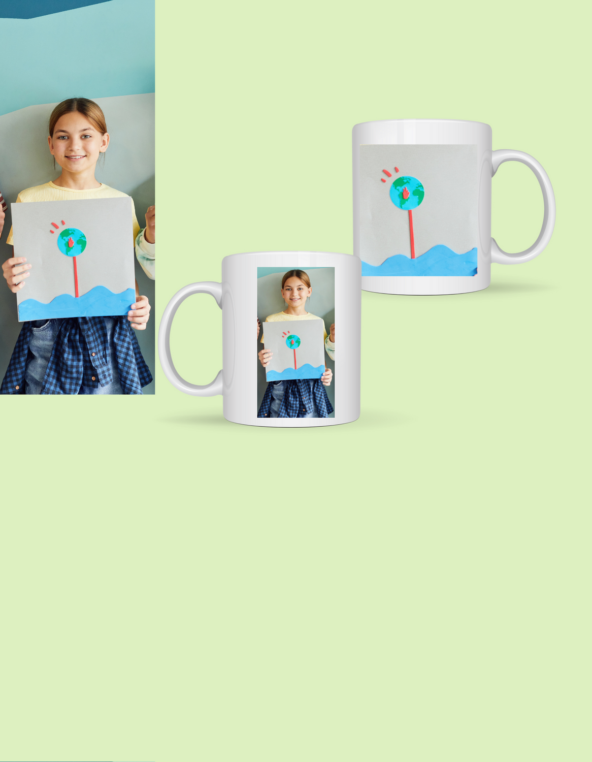 "From Life to Art" Customized Mugs