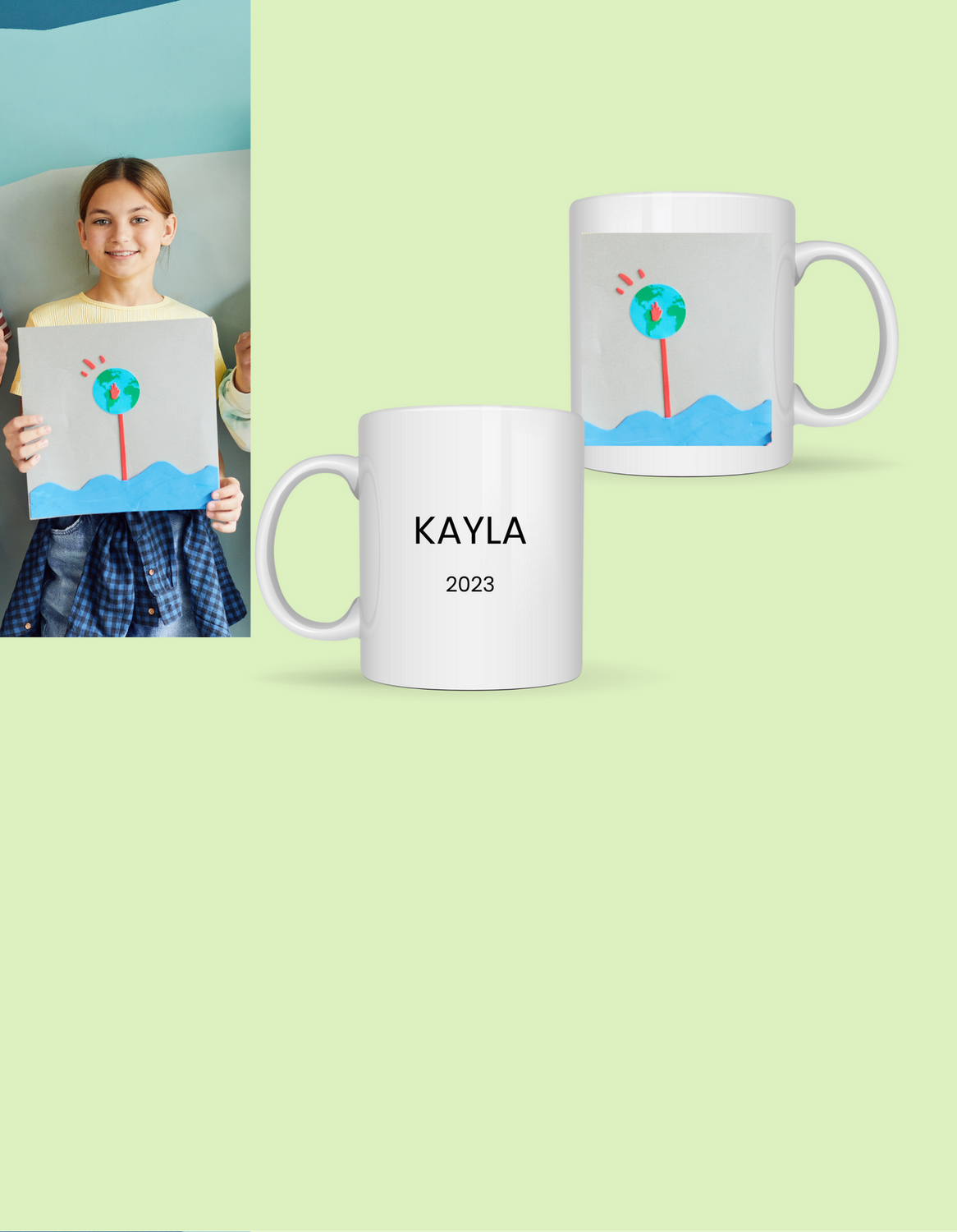 "From Life to Art" Customized Mugs