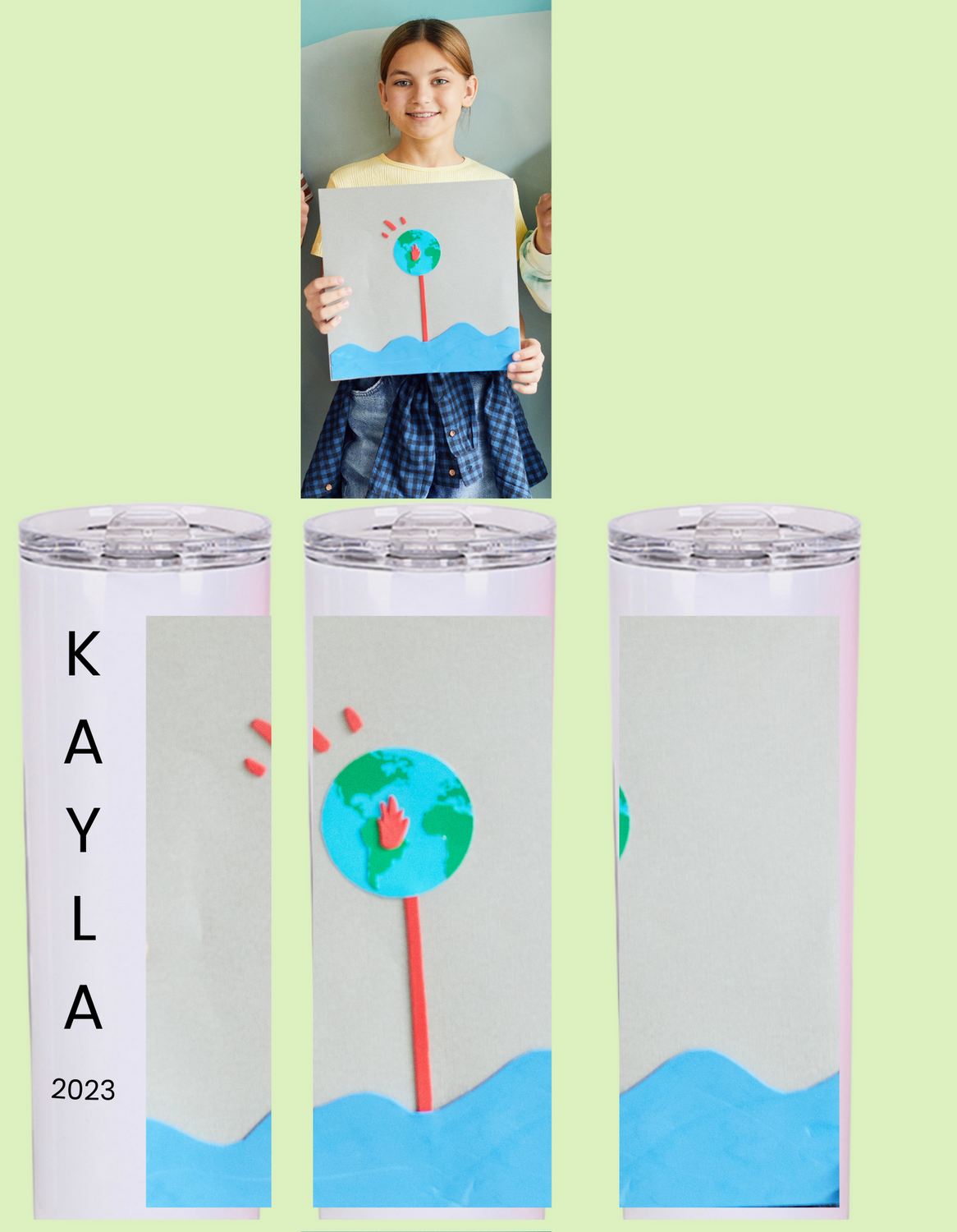 "From Life to Art" Customized Tumblers