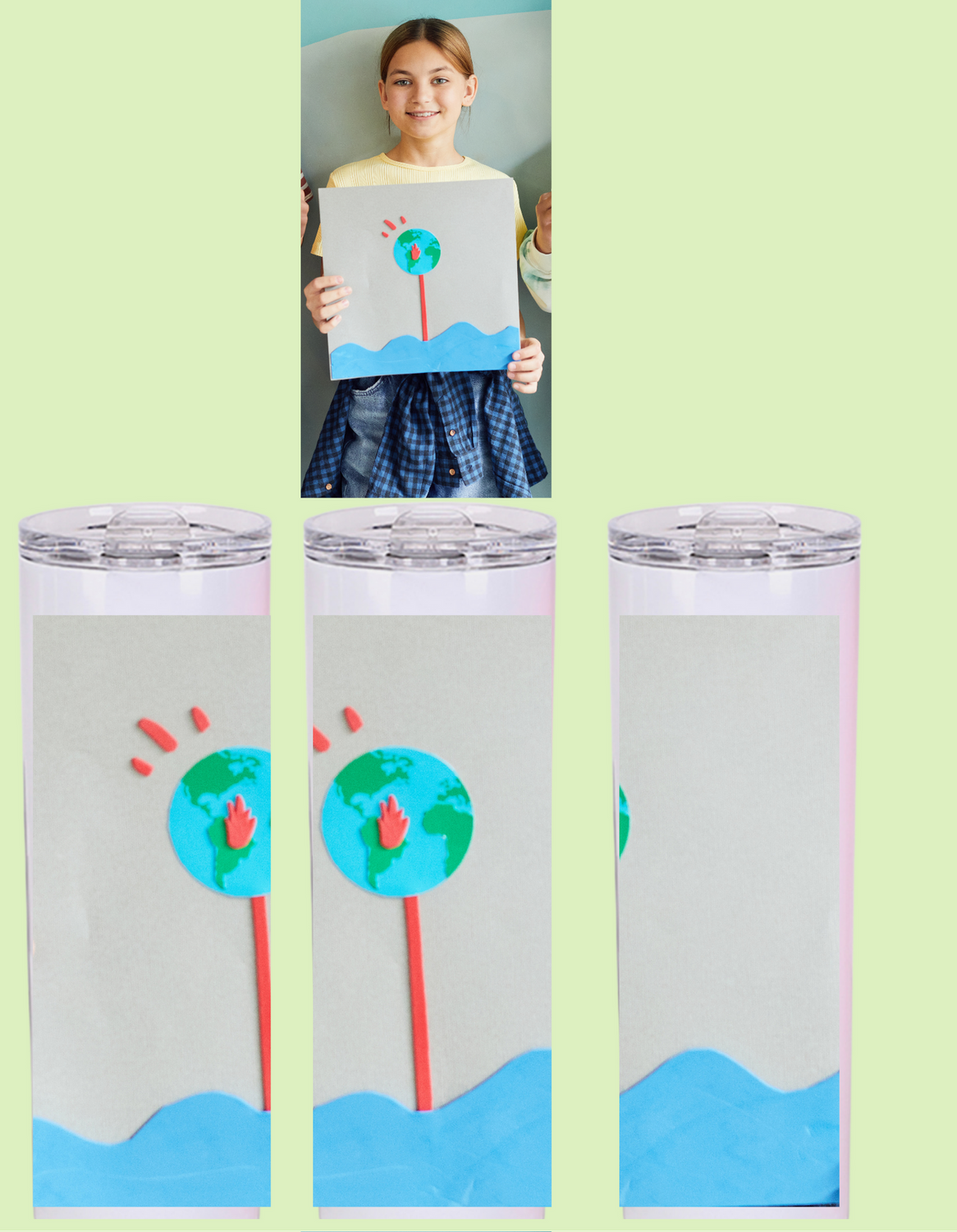 "From Life to Art" Customized Tumblers