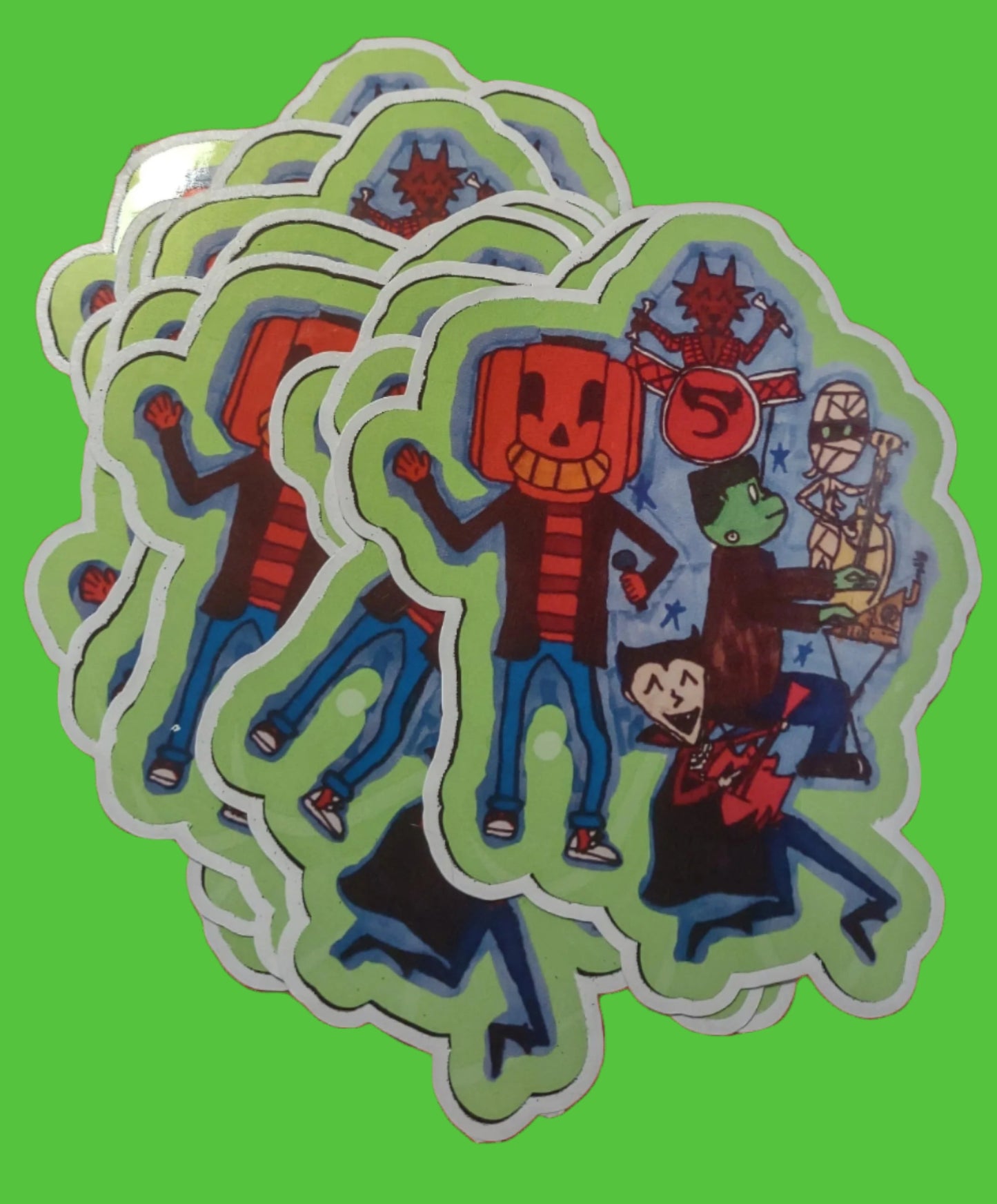 Halloween Vinyl Stickers