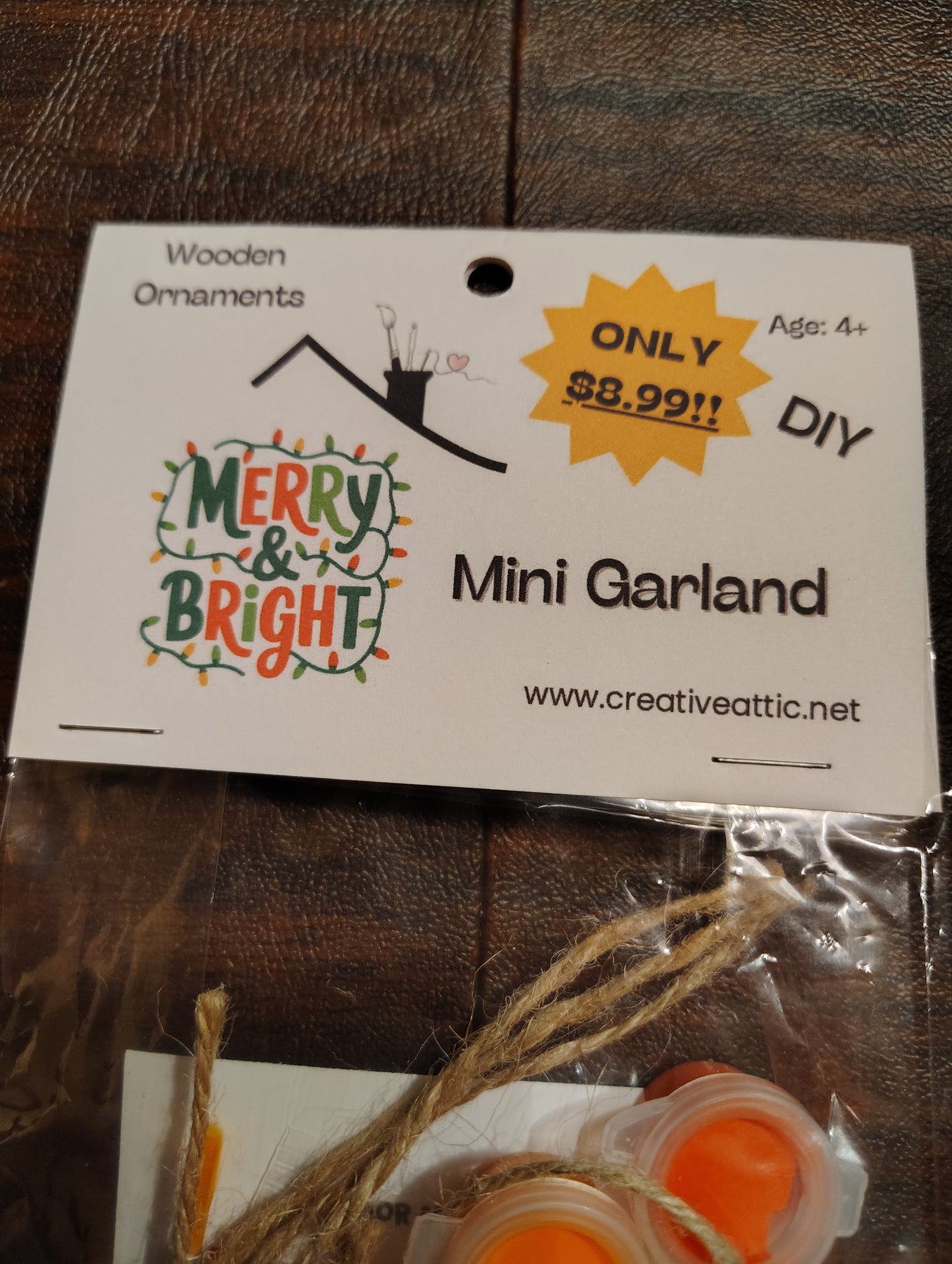 "Merry & Bright" Mini Garland Kit