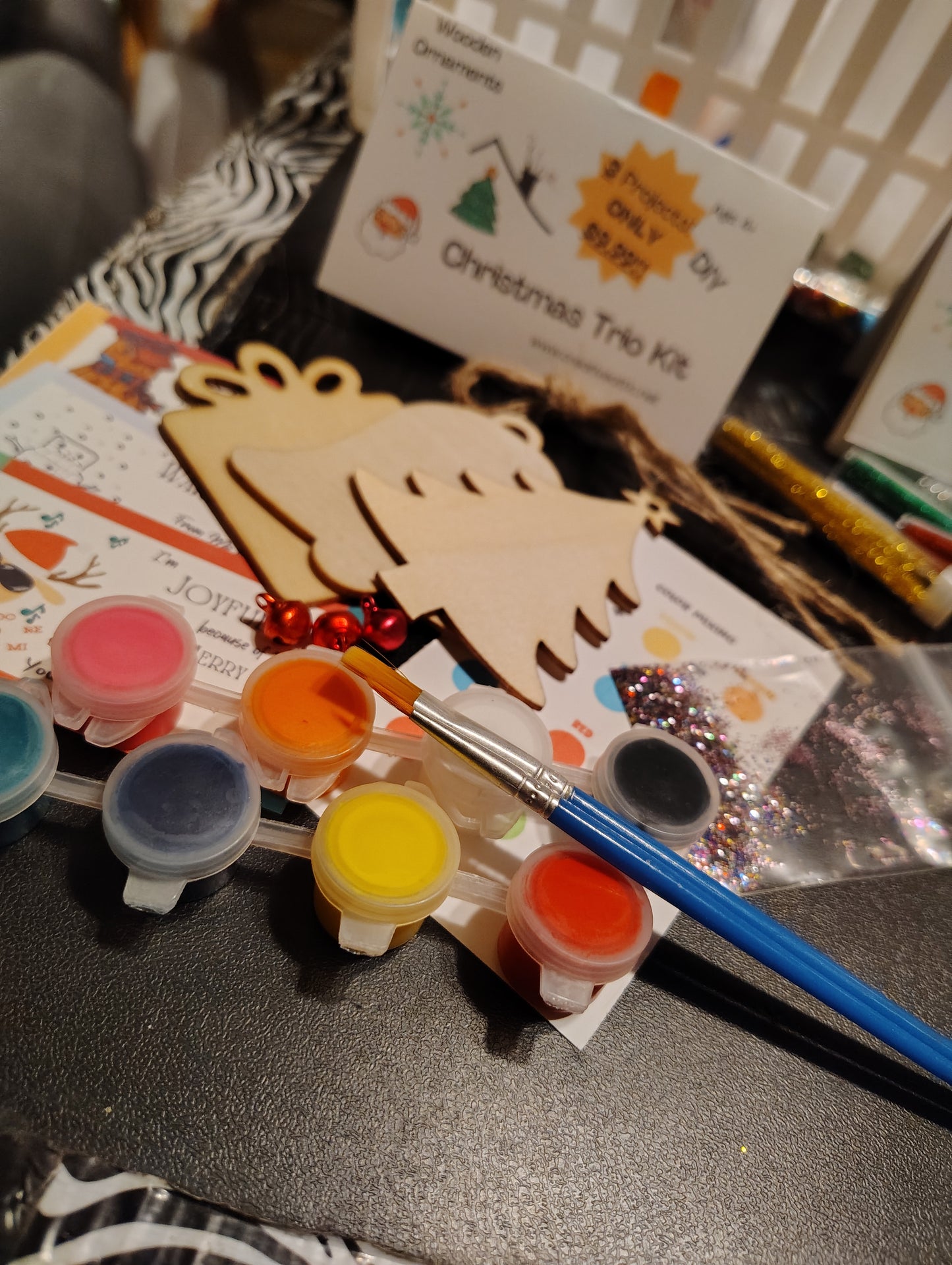 Christmas Trio Ornament Kit