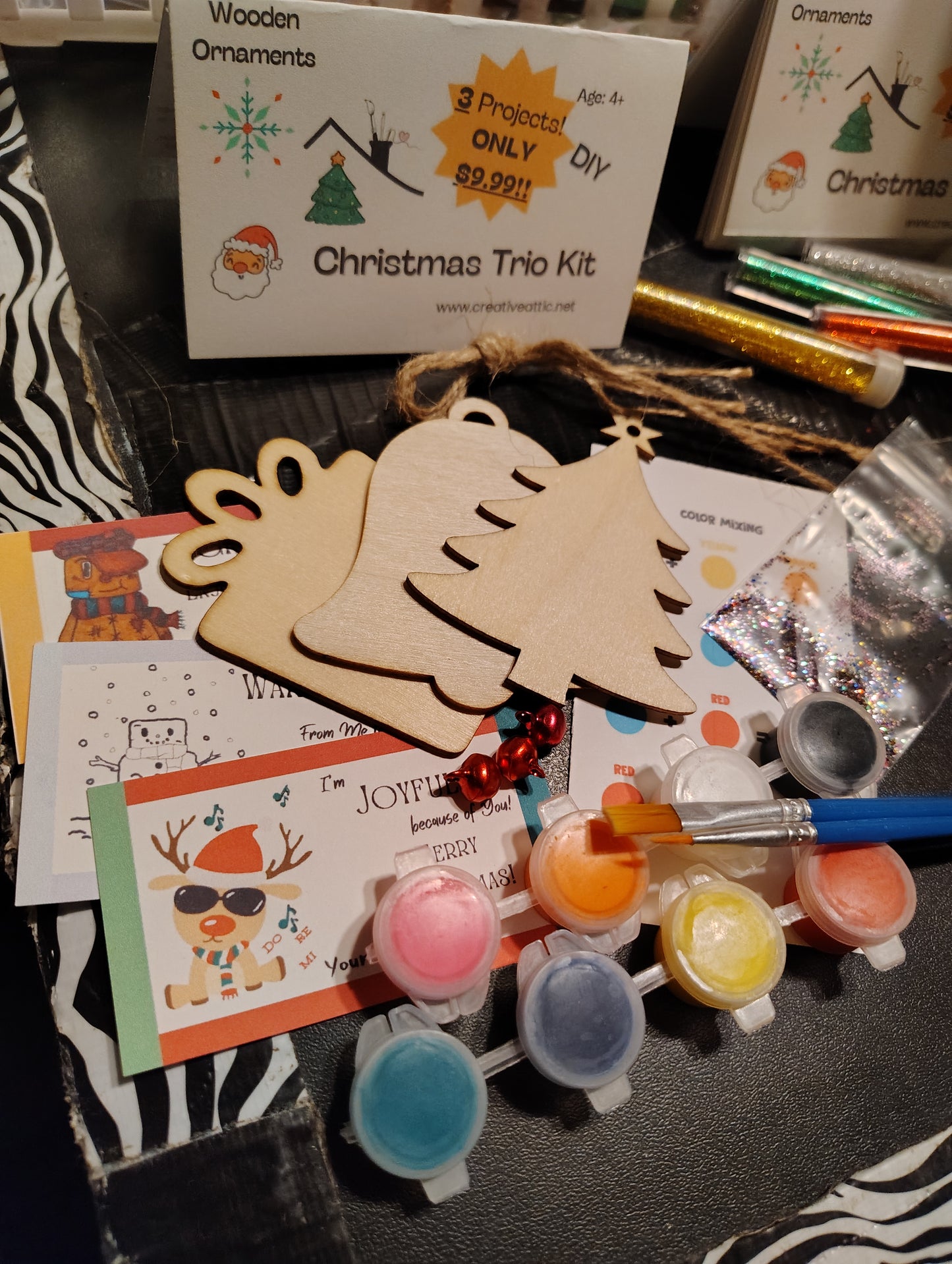 Christmas Trio Ornament Kit