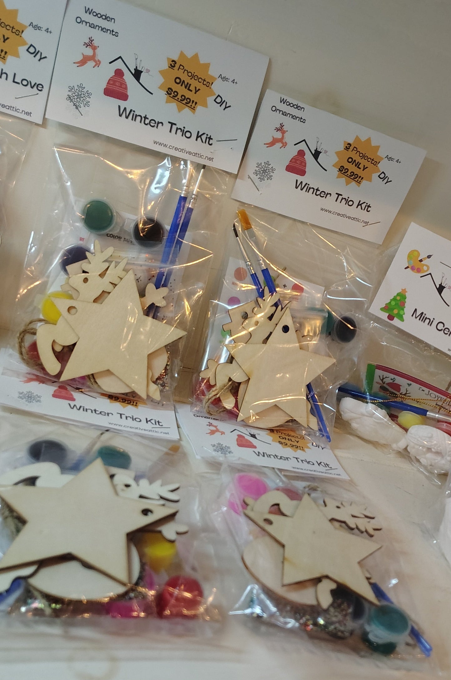 Winter Trio Ornament Kit