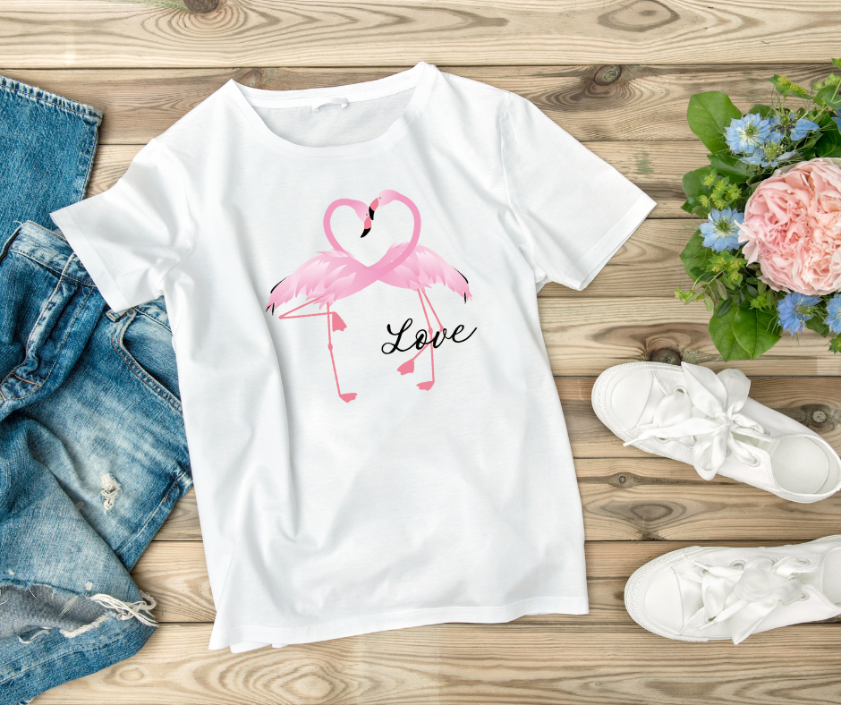 "Flamingo Love" T-Shirts