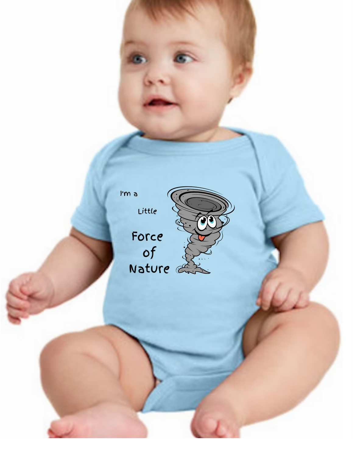 "Little Force of Nature" Onsie