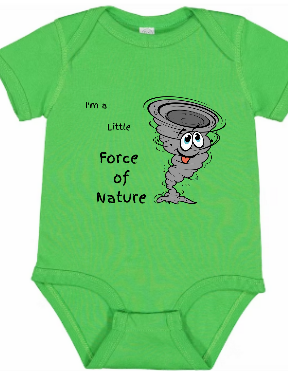 "Little Force of Nature" Onsie