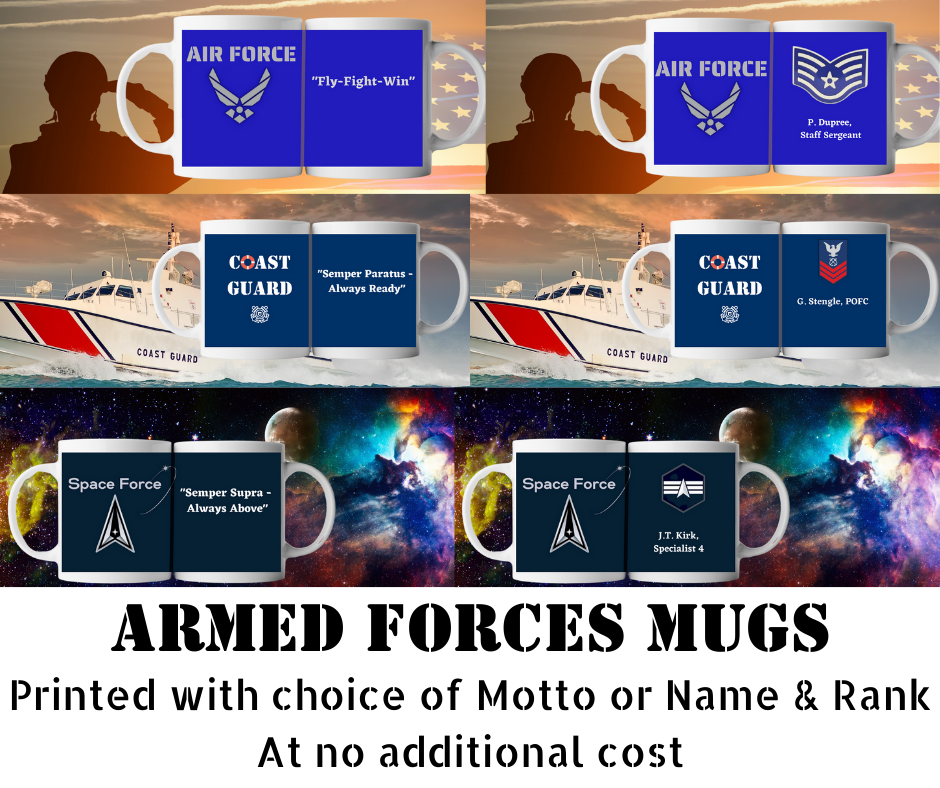 Armed Forces Tumblers & Mugs