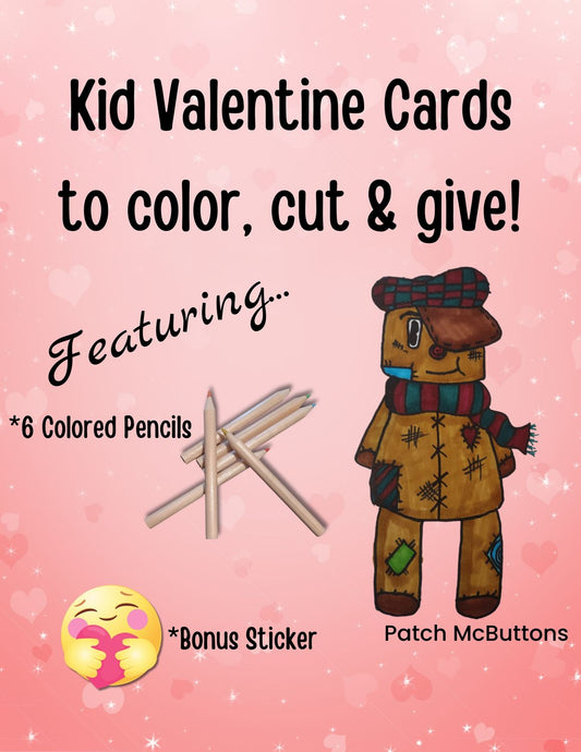 Patch's Valentine Cards for Kids