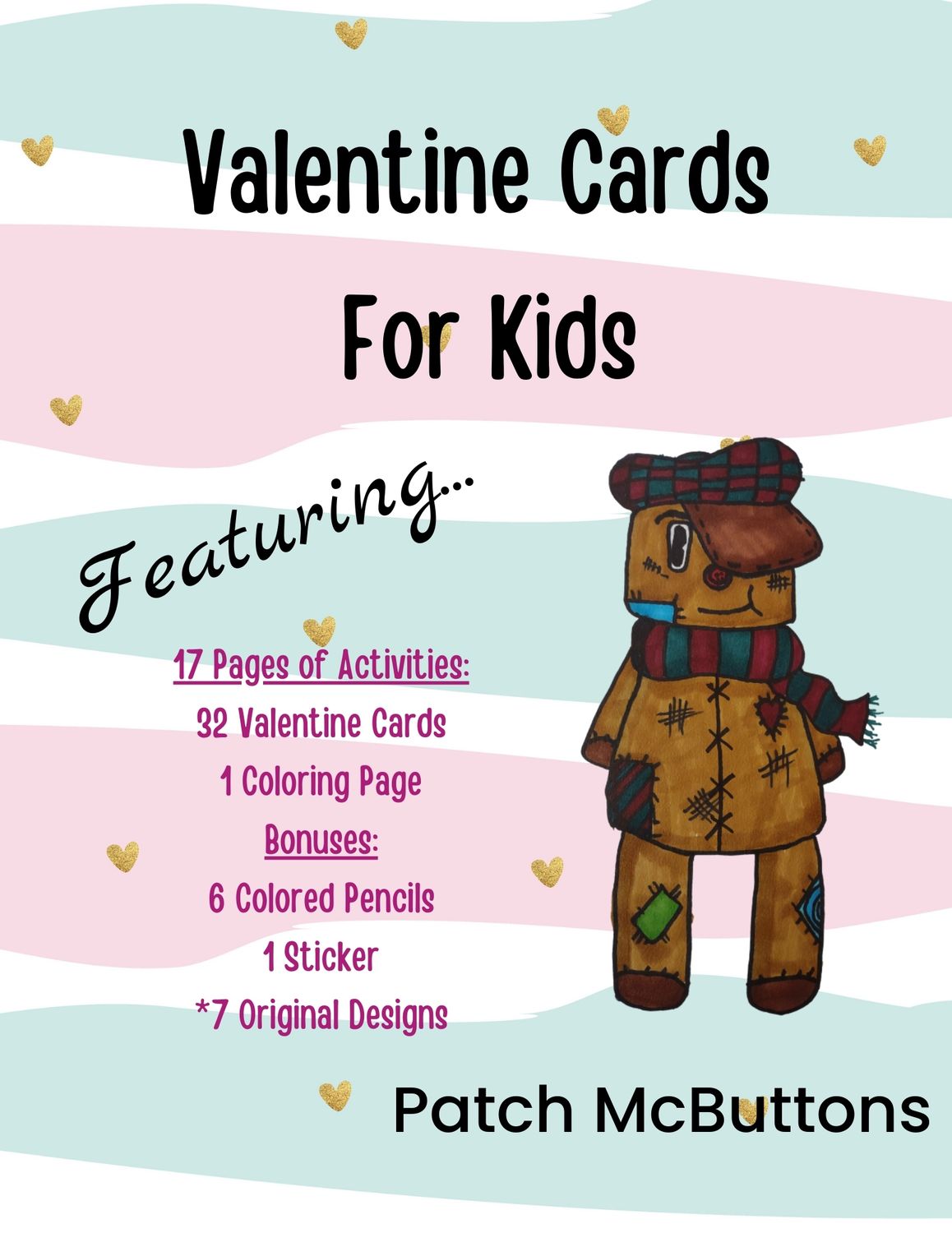 Patch's Valentine Cards for Kids