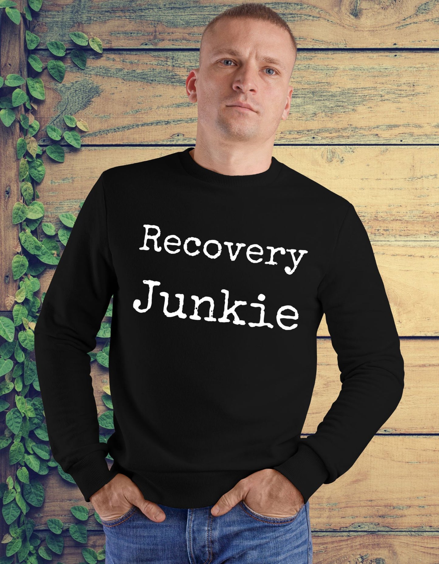 "Recovery Junkie" Adult Shirts