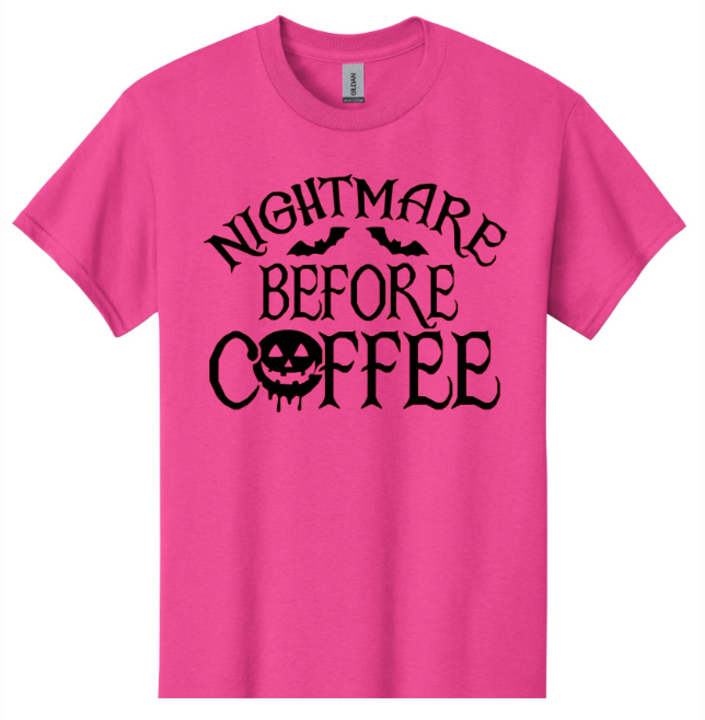 Nightmare Before Coffee T-Shirt