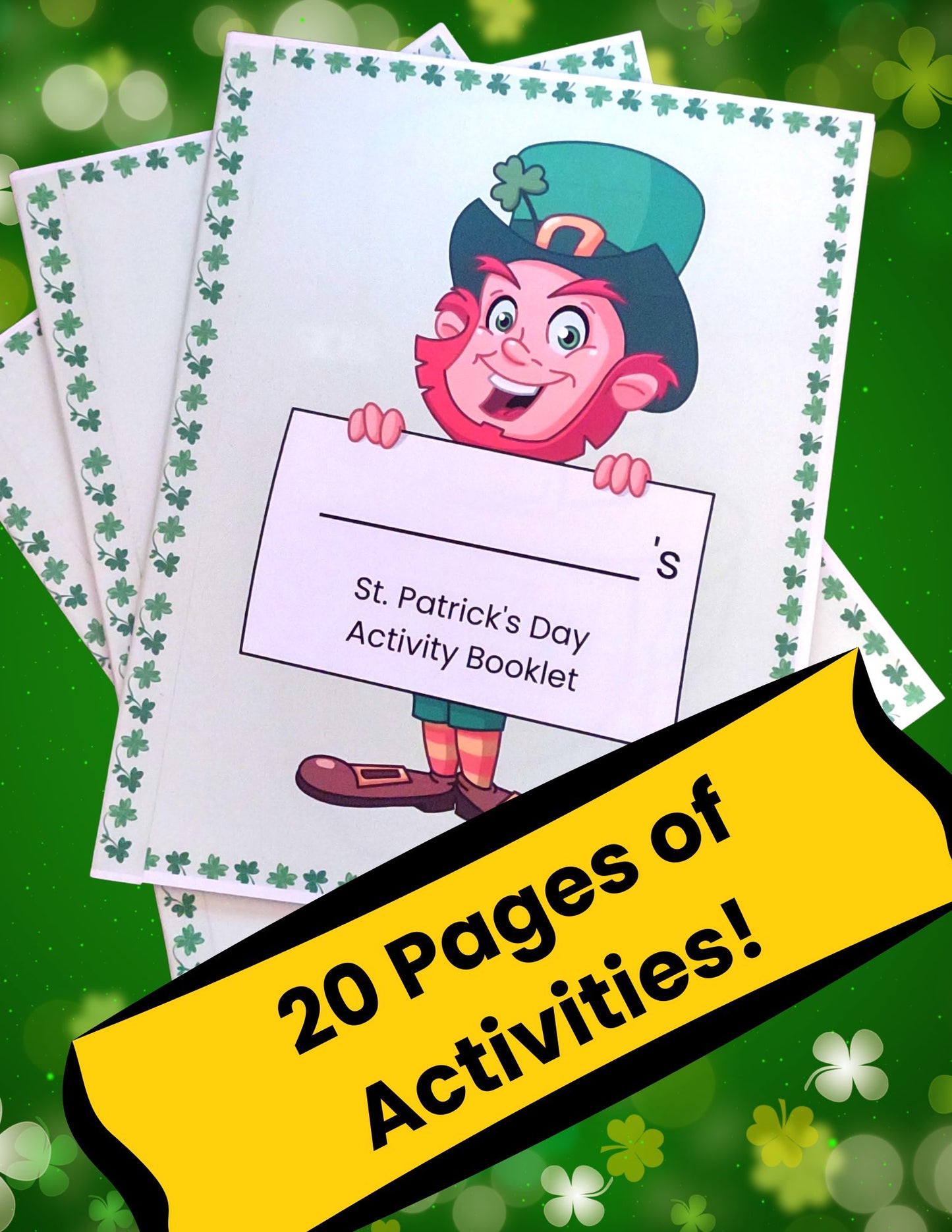 St. Patrick's Day Activity Book