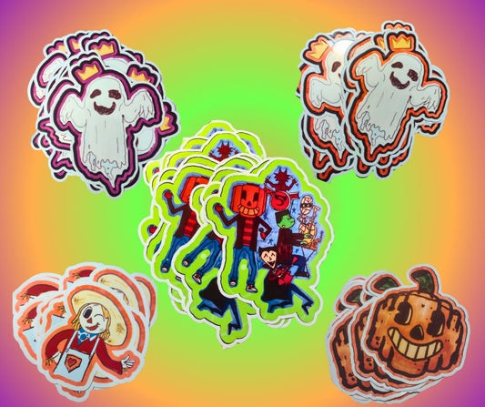 Halloween Vinyl Stickers