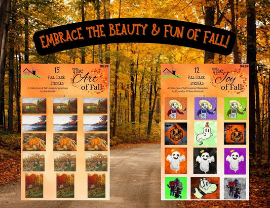 The Art and Joy of Fall Sticker Sheets