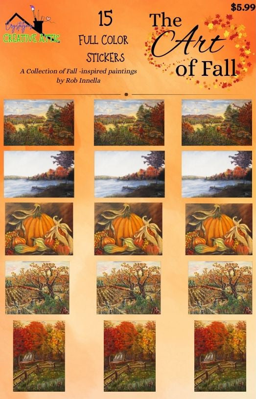 The Art and Joy of Fall Sticker Sheets