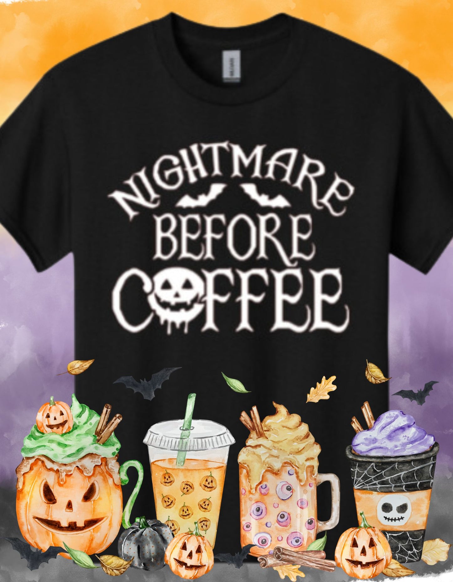 Nightmare Before Coffee T-Shirt