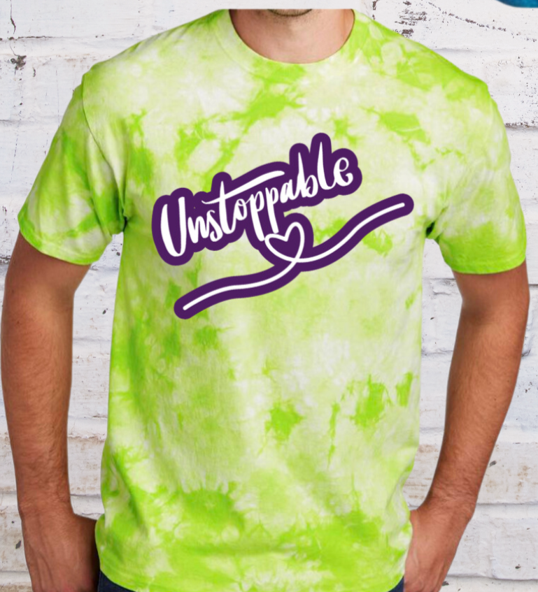 "Unstoppable Tie Dye" T-Shirts