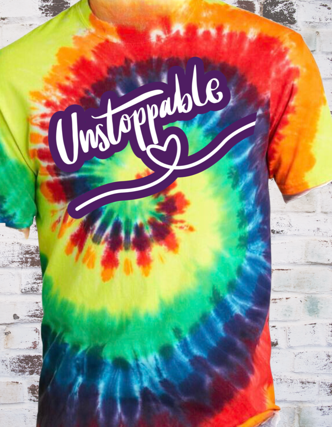 "Unstoppable Tie Dye" T-Shirts