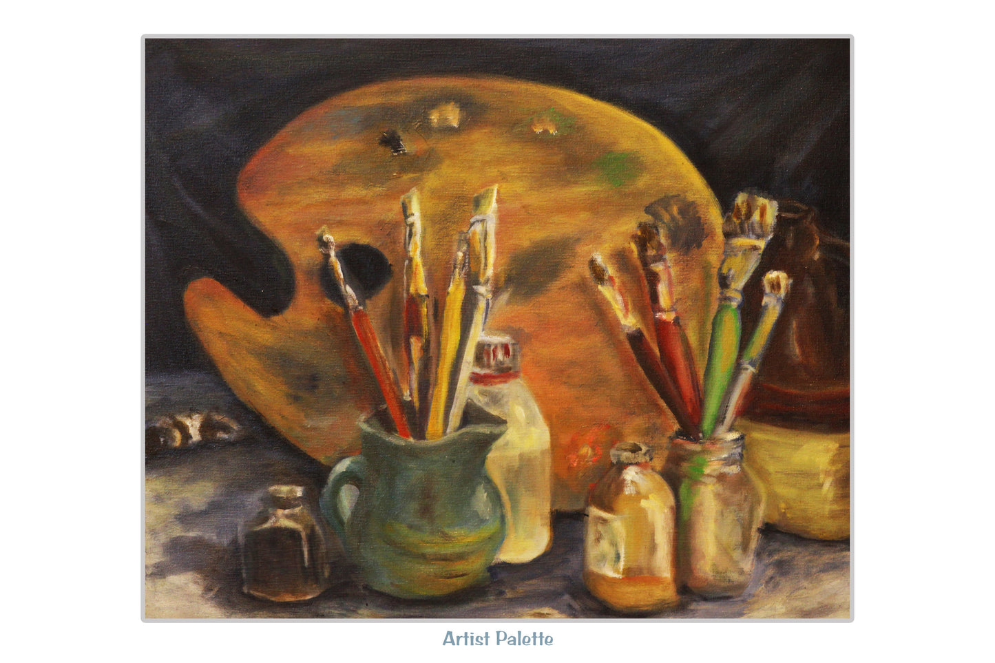 Still-Life Prints: Artist's Palette