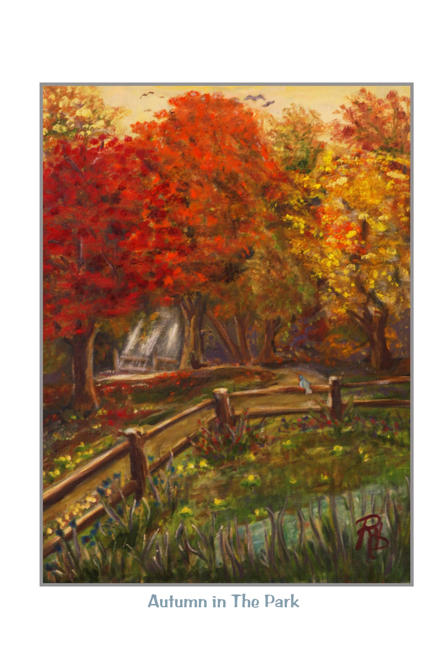 Fall/Autumn Inspired Prints: Autumn in the Park