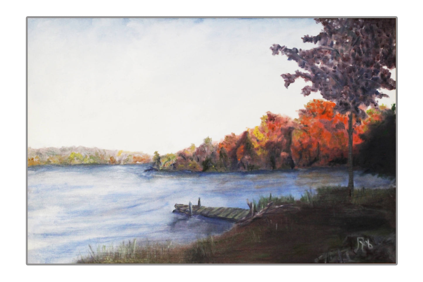 Fall/Autumn Inspired Prints: Dock on the Lake