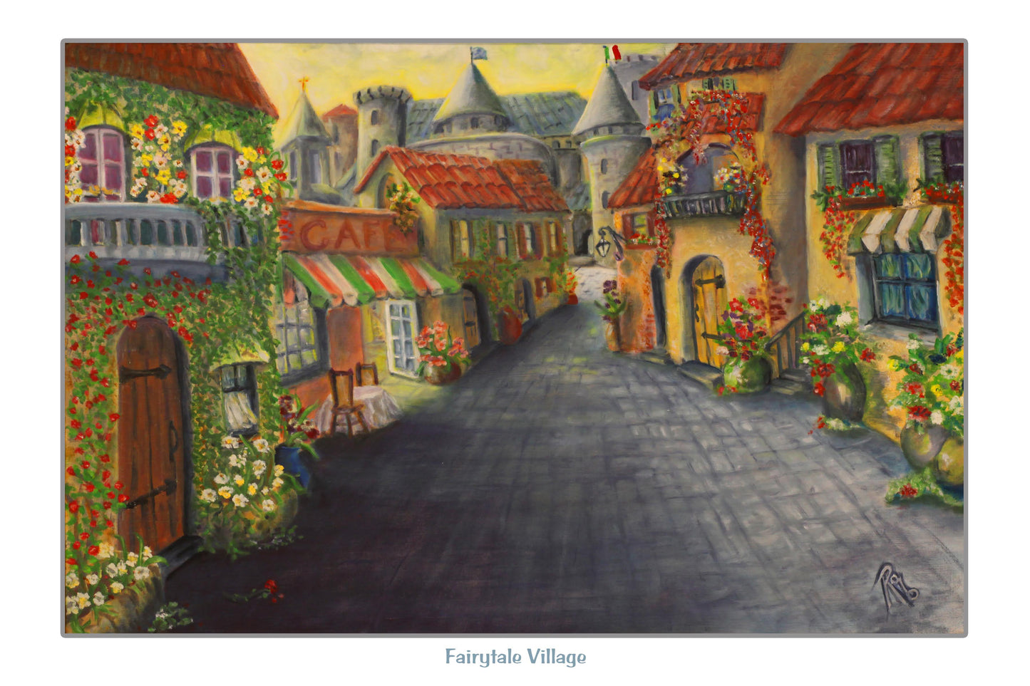 Old World Inspired Prints: FairyTale Village