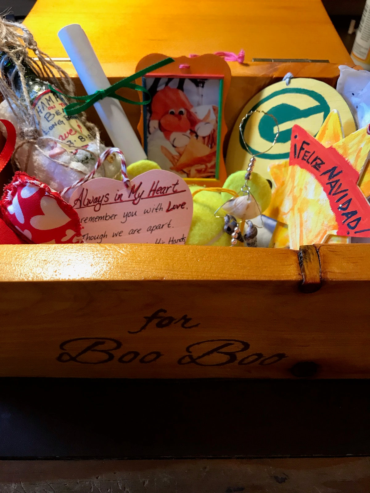 Custom Memorial Box