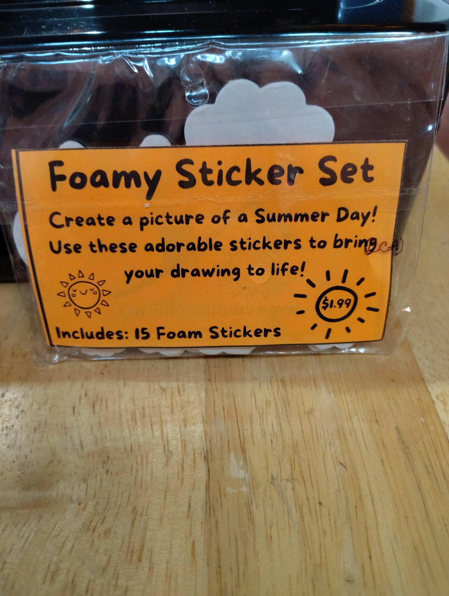 Foamy Sticker Set