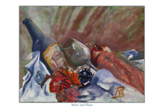 Still-Life Prints: Fruit & Wine