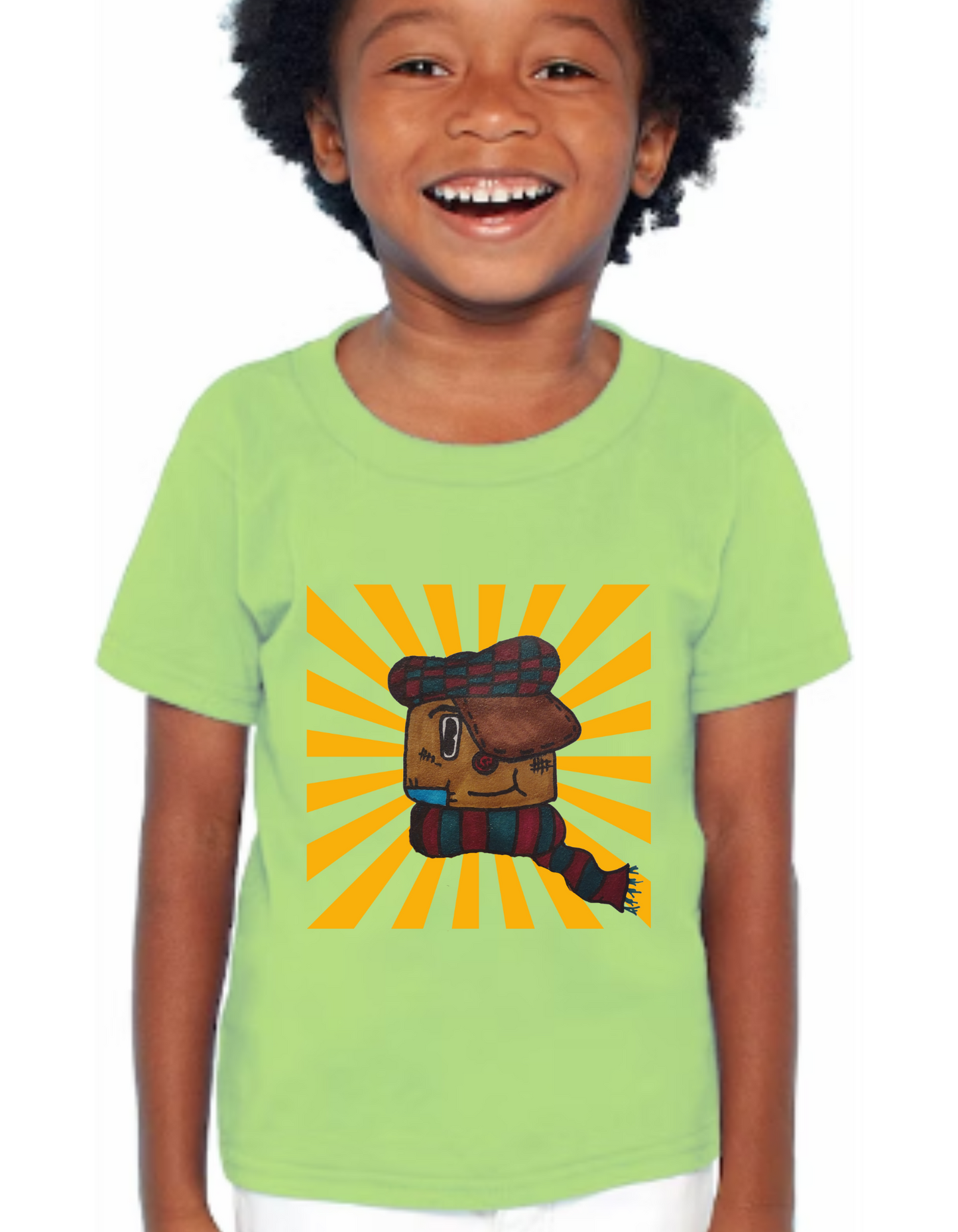 "Patch McButtons" Toddler T-Shirt