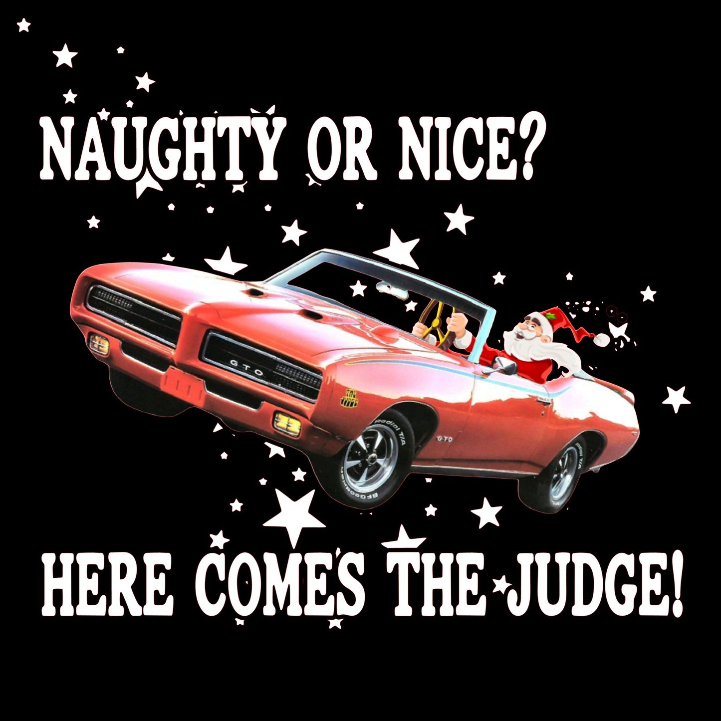 "Santa-Judge" Adult Shirt
